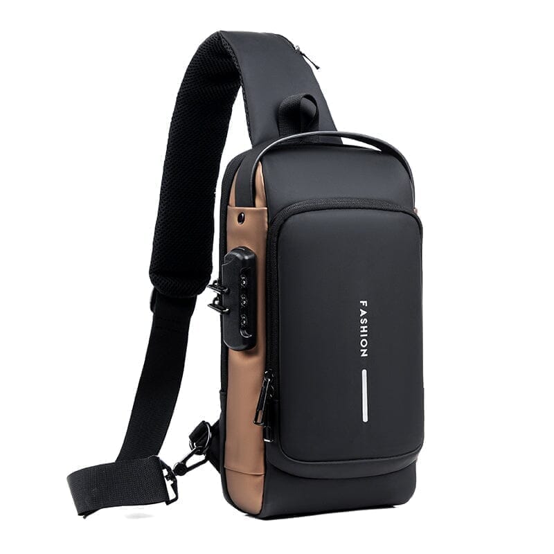 Mochila de Ombro  com Senha USB Slim Bag